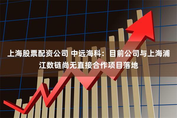 上海股票配资公司 中远海科：目前公司与上海浦江数链尚无直接合作项目落地